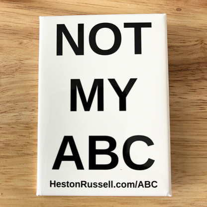 "Not my ABC" badge